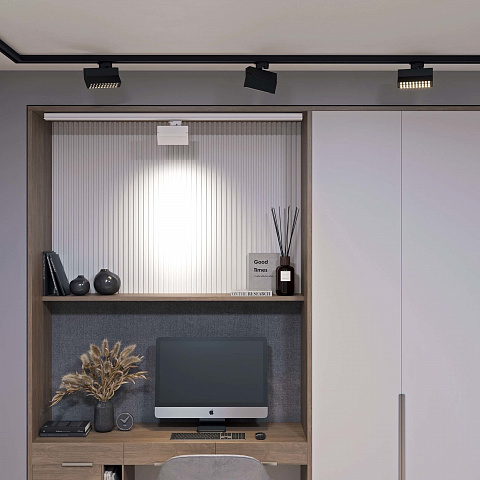 Arlight Светильник LGD-LOFT-TRACK-4TR-S170-10W Day4000 (WH, 24 deg, DALI) (IP20 Металл, 3 года)