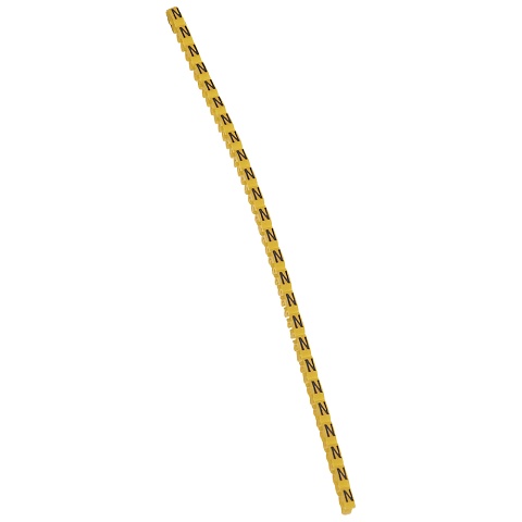 Legrand CAB3 Маркер для кабеля N 4-6кв.мм. (желтый) (упаковка)