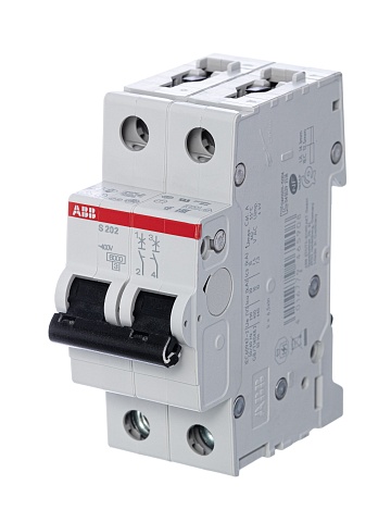 ABB Выключатель автоматический 2-полюсной S202 C13