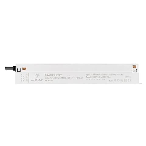 Arlight Блок питания ARV-SP-48250-MAG-ORIENT-PFC-WH (48V, 5.21A, 250W) ( IP20 Пластик, 5 лет)