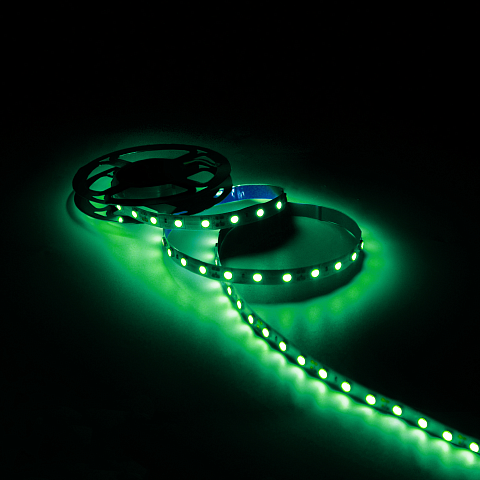 Gauss Лента LED 2835 -SMD 4.8W 12V DC зеленый (блистер 5м)