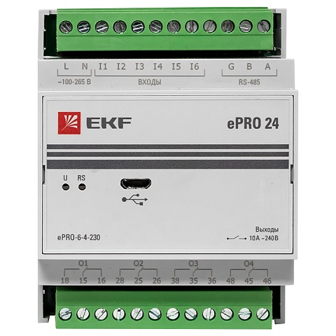 EKF PROxima Модуль расширения ePRO удаленного управления 6вх\4вых 230В