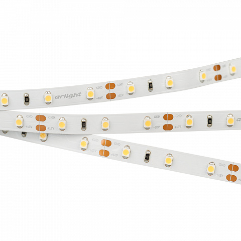 Arlight Лента RT-A60-8mm 12V Warm2700 CRI98 (4.8 W/m, IP20, 2835, 5m) (4.8 Вт/м, IP20)