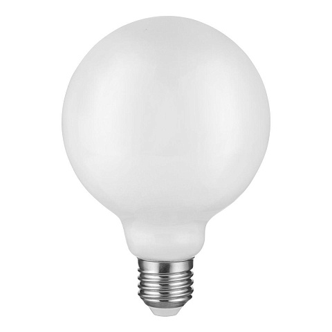 Gauss Лампа Filament G95 10W 1100lm 4100К Е27 milky LED