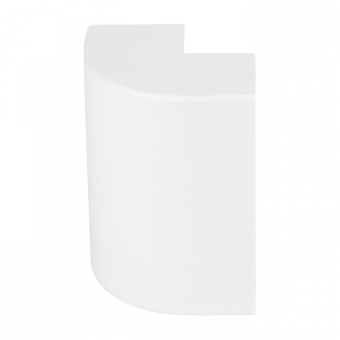 EKF PROxima Угол внешний (40х25) (4 шт) Plast Белый