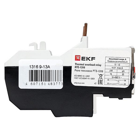 EKF PROxima Реле тепловое РТЭ-1316 9-13А
