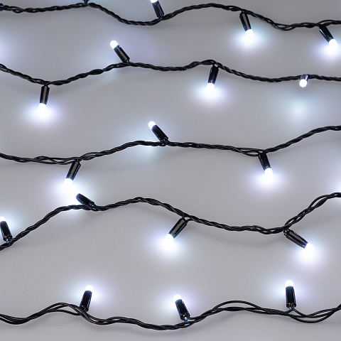 Arlight Светодиодная гирлянда ARD-STRING-CLASSIC-20000-BLACK-200LED-MILK-SYNC RGB (230V, 13W) (Ardecoled, IP65)