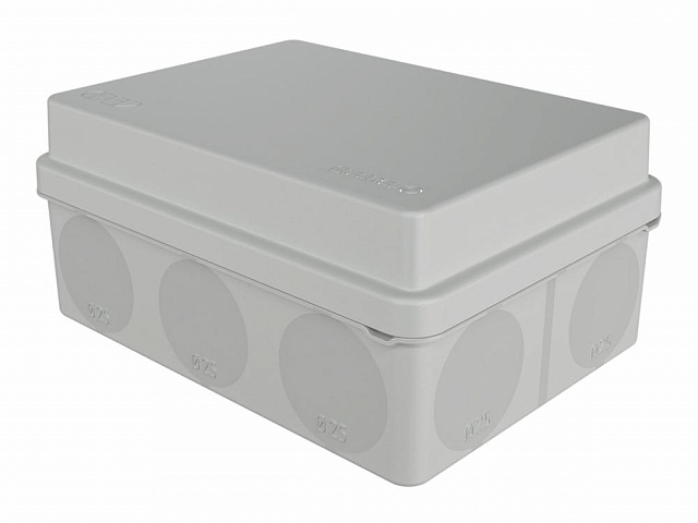 Коробка распред.о/п, 2К, HF, УФ 150х110х70мм IP67 (30 шт) цвет-серый