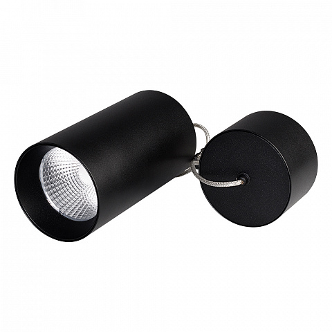 Arlight Светильник подвесной SP-POLO-R85-2-15W Warm White 40deg (Black, Black Ring) (IP20 Металл, 3 года)