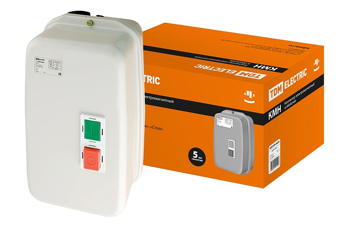 TDM Контактор КМН49562 95А в оболочке  Ue=380В/АС3 IP54