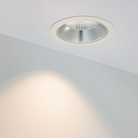 Arlight Светильник LTD-LEGEND-R230-35W Warm3000 (WH, 50 deg) (IP20 Металл, 3 года)