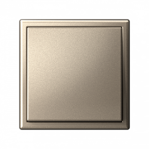 Systeme Electric ArtGallery Шампань Выключатель 1-клавишный кнопочный, 10А, механизм