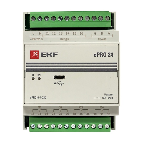 EKF PROxima Модуль расширения ePRO удаленного управления 6вх\4вых 230В