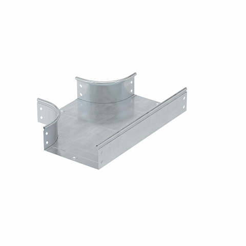 DKC Ответвитель DPT T-образный горизонтальный 400x50 в комплекте с крепежными элементами и соединительными пластинами, необходимыми для