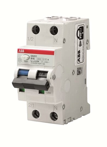 ABB Выключатель автоматический дифференциального тока DS201 C20 AC300