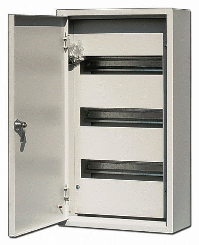 DEKraft Корпус металлический 520х300х120 36 мод. IP31 ЩРН-36