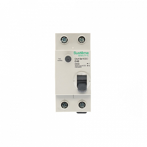 Systeme Electric City9 Set Авт. выкл. диф. тока (АВДТ) 1P+N С 40А 6kA 30мА Тип-AС 230В