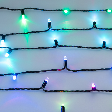 Arlight Светодиодная гирлянда ARD-STRING-CLASSIC-15000-BLACK-100LED-LIVE RGB-SPI (12V, 53W) (Ardecoled, IP65)