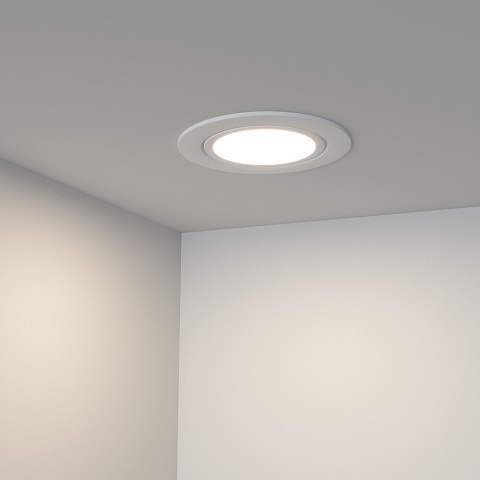 Arlight Светодиодный светильник LTM-R60WH-Frost 3W White 110deg (IP40 Металл, 3 года)
