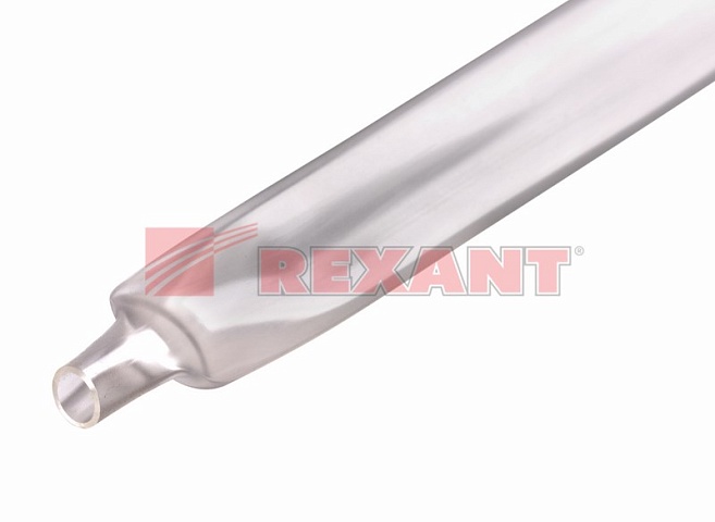 Н-1, 10.0 / 5.0 мм 1м термоусадка прозрачная Rexant