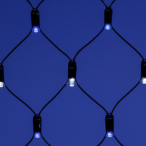 Arlight Светодиодная гирлянда ARD-NETLIGHT-CLASSIC-2500x2500-BLACK-432LED White/Blue (230V, 26W) (Ardecoled, IP65)