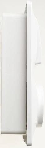 SE Glossa Блок: Розетка с заземлением со шторками + 1-клавишный Выключатель белый