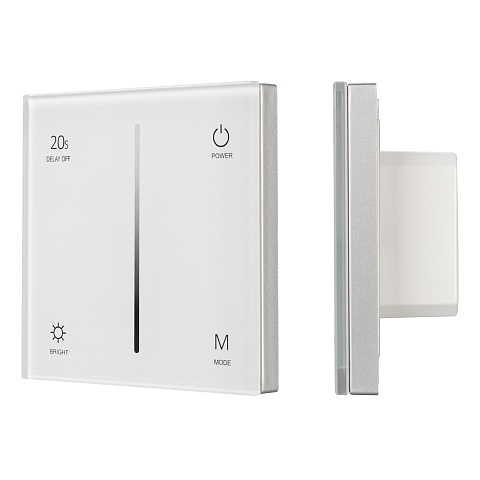 Arlight Панель SMART-P35-DIM-IN White (230V, 0-10V, Sens, 2.4G) (IP20 Пластик, 5 лет)