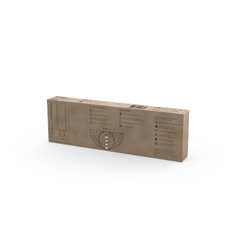 Gauss Светильник уличный Avenue 120W 11000lm 5000K 190-250V IP65 546*170*67мм черный КСС "Д" LED