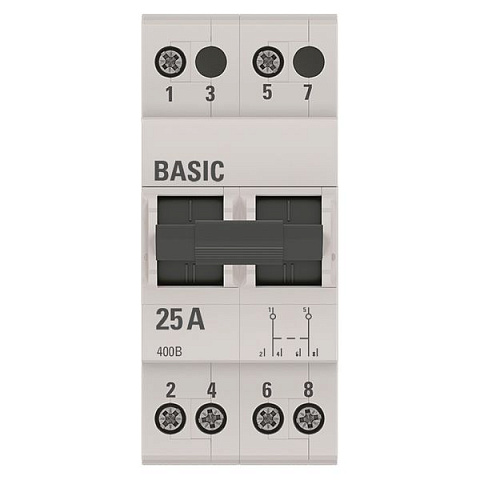 EKF Basic Трехпозиционный переключатель 2P 25А