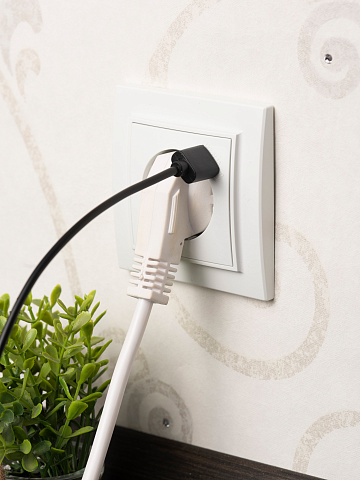 EKF Basic Минск Белый Розетка с/з, со шторками, 16А, с USB 1А, СП