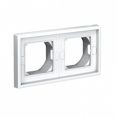 Systeme Electric ArtGallery Белый Рамка 2-ая IP44
