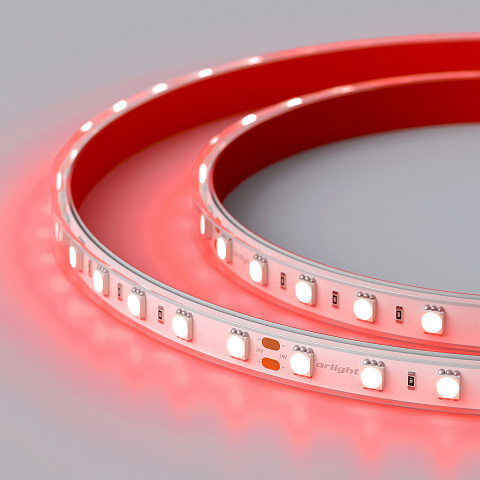 Arlight Лента герметичная RTW-PFS-B60-13mm 24V Red (14.4 W/m, IP68, 5060, 5m) ( 14.4 Вт/м, IP68)