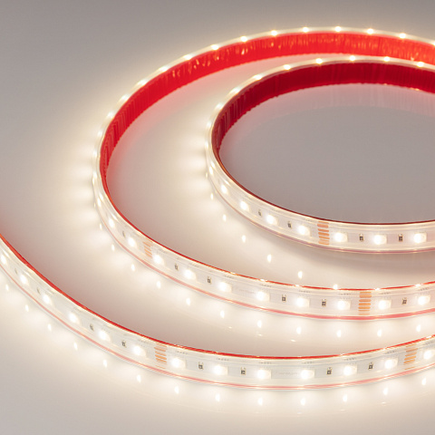 Arlight Лента RTW-PS-B60-14mm 24V RGBW-Warm-4-in-1 (19.2 W/m, IP67, 5060, 5m) (-)
