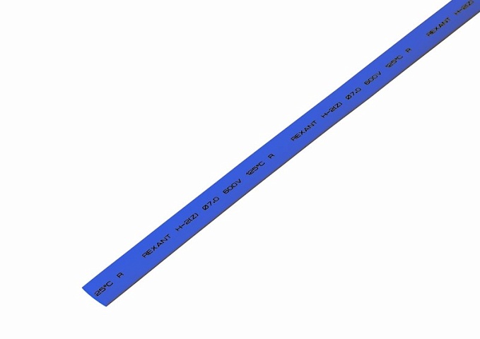 7.0 / 3.5 мм 1м термоусадка синяя Rexant