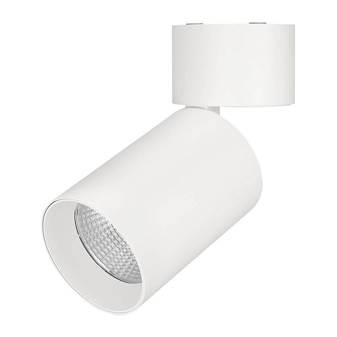 Arlight Светильник SP-POLO-SURFACE-FLAP-R85-15W Day4000 (WH-WH, 40 deg) (IP20 Металл, 3 года)