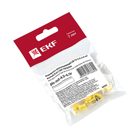 EKF PROxima Ответвитель прокалывающий ОВ-Т 3 4.0-6.0 мм2 желтый (5 шт)