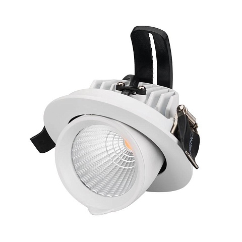 Arlight Светильник LTD-EXPLORER-R100-12W White6000 (WH, 38 deg) (IP20 Металл, 3 года)
