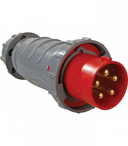 IEK Вилка переносная ССИ-045 125А-6ч/200/346-240/415В 3Р+РЕ+N IP67 MAGNUM