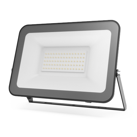Gauss Прожектор Qplus 50W 6000lm 6500K 175-265V IP65 черный LED