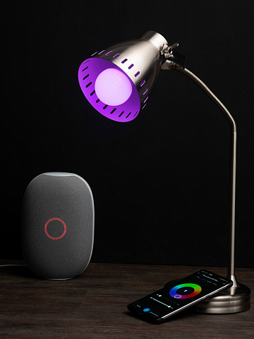 EKF PROxima Умная лампа Connect 8W WIFI RGBW E27