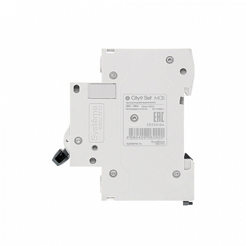 Systeme Electric City9 Set Автоматический выключатель (АВ) B 10А 2P 4.5kA 230В