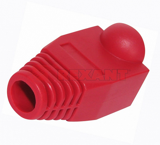 Колпачок RJ-45 красный Rexant