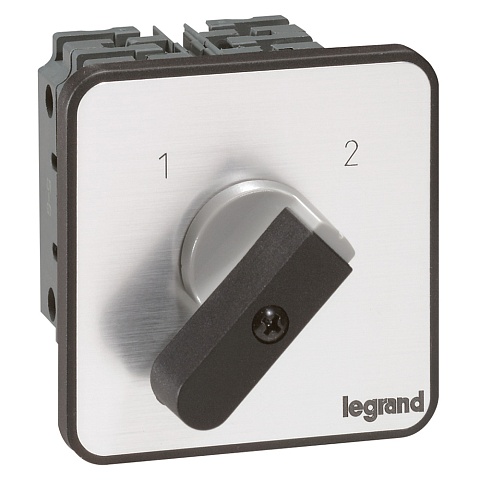 Legrand Переключатель на 2 направления без положения ''0'' PR 26 3П 6 контактов крепление на дверце