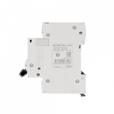 Systeme Electric City9 Set Автоматический выключатель (АВ) B 63А 3P 4.5kA 400В