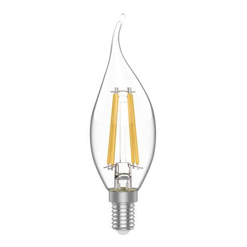 Gauss Лампа Basic Filament Свеча на ветру 4,5W 400lm 2700К Е14 LED
