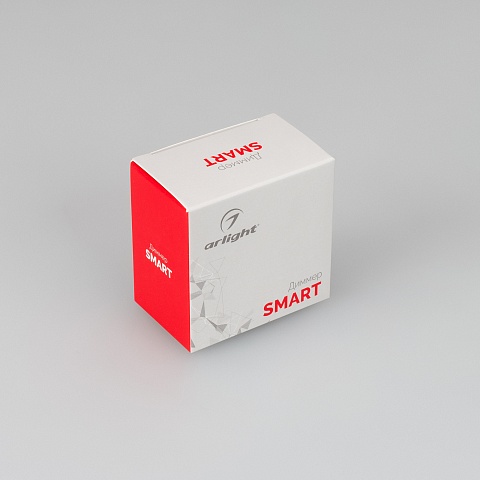 Arlight Диммер SMART-D12-DIM-PUSH-VR (12-48V, 1x6A, 2.4G) (IP20 Пластик, 5 лет)