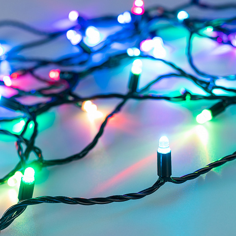 Arlight Светодиодная гирлянда ARD-STRING-CLASSIC-9000-BLACK-60LED-LIVE RGB-SPI (12V, 40W) (Ardecoled, IP65)
