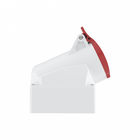 DKC Розетка настенная IP44 16A 3P+E 400В