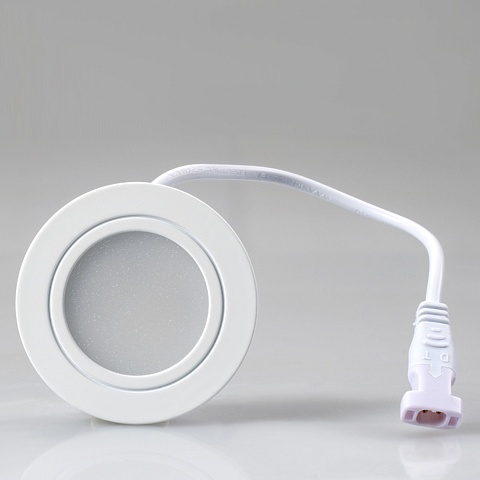 Arlight Светодиодный светильник LTM-R60WH-Frost 3W Warm White 110deg (IP40 Металл, 3 года)