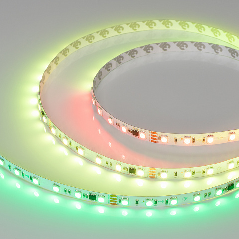 Arlight Лента SPI-B60-10mm 24V RGB-PX6-RAM (15 W/m, IP20, 5060, 5m) (бегущий огонь)
